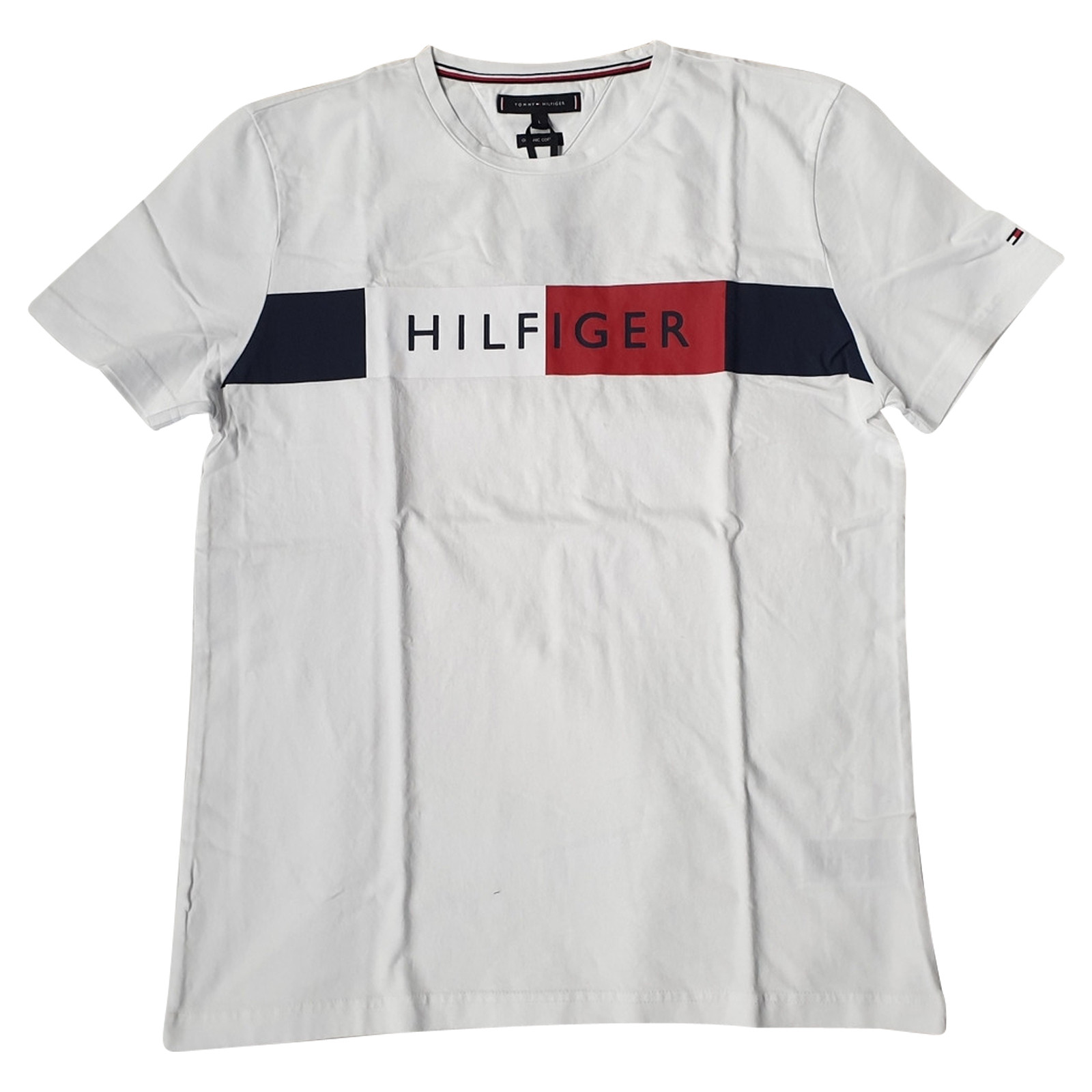 Tommy Hilfiger Top Cotton in White - Second Hand Tommy Hilfiger Top Cotton  in White buy used for 77€ (4372092)