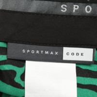 Sport Max Pantaloni con Animal Print