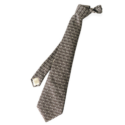 Hermès Krawatte en Soie en Marron