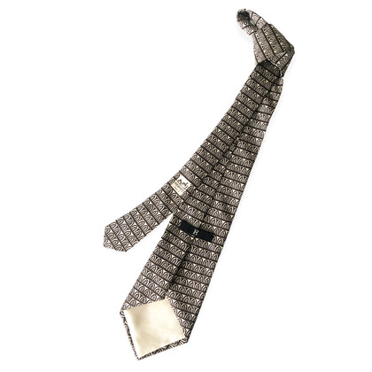 Hermès Krawatte aus Seide in Braun