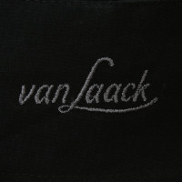 Van Laack Oberteil aus Baumwolle in Schwarz