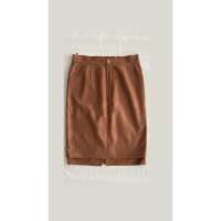 Les Copains Skirt Wool in Brown