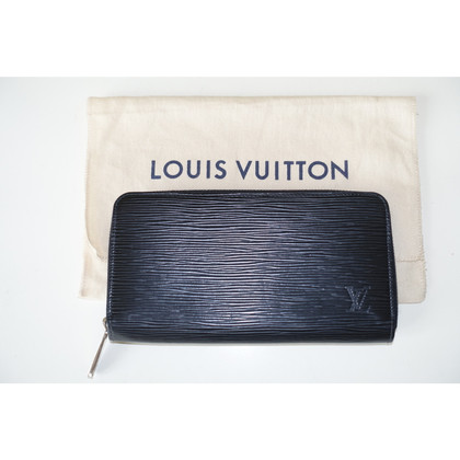 Louis Vuitton Zippy Portemonnaie Leather in Black