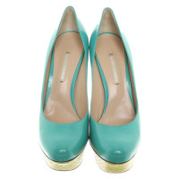 Nicholas Kirkwood Pumps/Peeptoes aus Leder