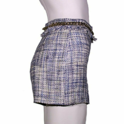 Elisabetta Franchi Shorts aus Baumwolle in Blau