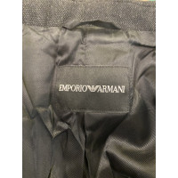 Giorgio Armani Blazer aus Wolle in Schwarz