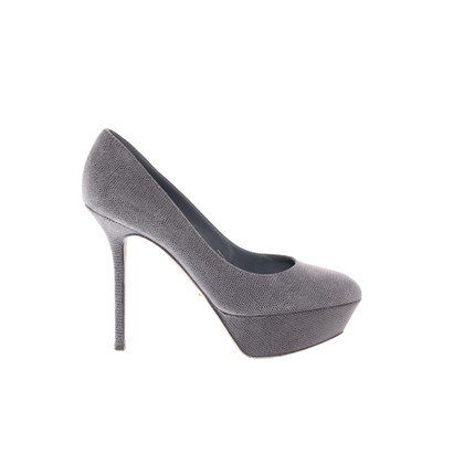 Sergio Rossi Pumps/Peeptoes Leather in Grey