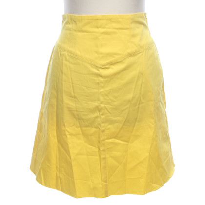 Max & Co Skirt Cotton in Yellow
