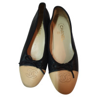 Chanel Mocassini/Ballerine in Pelle in Nero