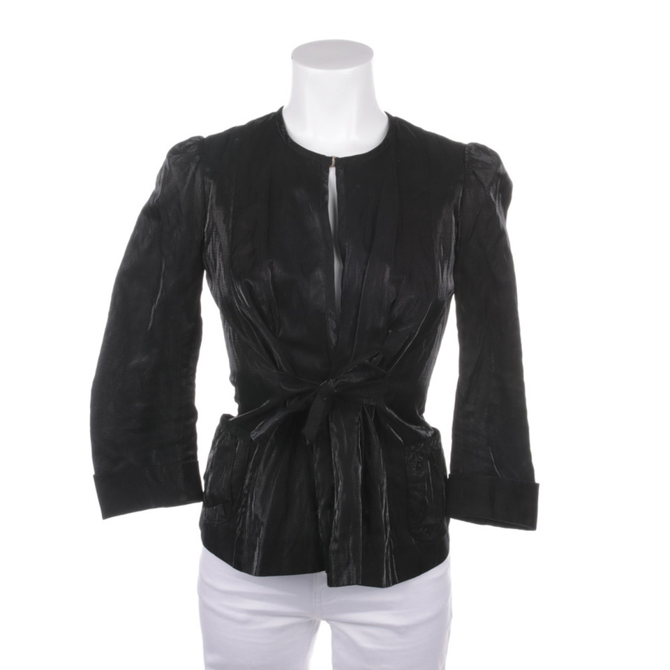 Plein Sud Jacket/Coat Cotton in Black