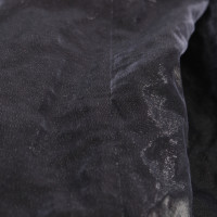Plein Sud Jacke/Mantel aus Baumwolle in Schwarz