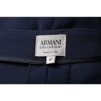 Armani Collezioni Suit Wol in Blauw