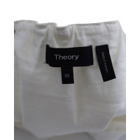 Theory Dress Linen in White