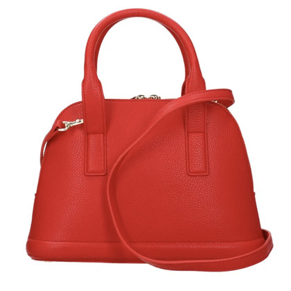 Versace Reisetasche aus Leder in Rot