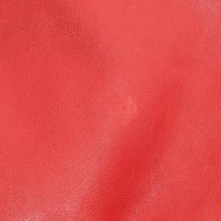 Cinque Jacke/Mantel aus Leder in Rot