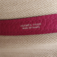 Hermès Garden Party 36 Leather in Fuchsia