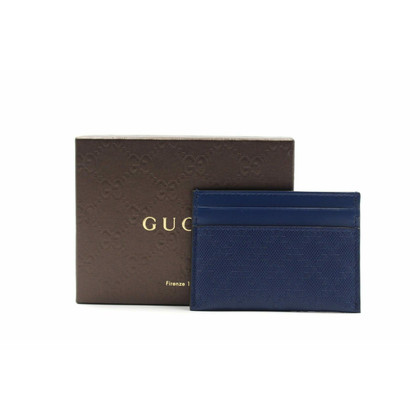 Gucci Sac à main/Portefeuille en Cuir en Bleu