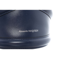 Alexander McQueen The Curve aus Leder in Blau