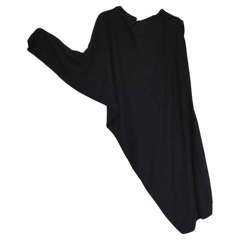 Lanvin Vestito in Cashmere in Nero