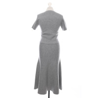 Iris & Ink Dress Wool in Grey