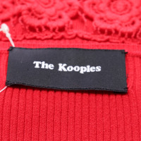 The Kooples Robe en Viscose en Rouge