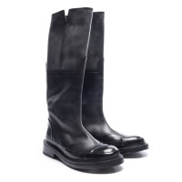 Agnona Boots Leather in Black