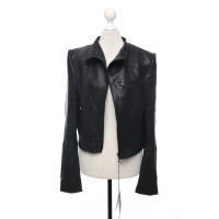 Haider Ackermann Jacket/Coat Leather in Black