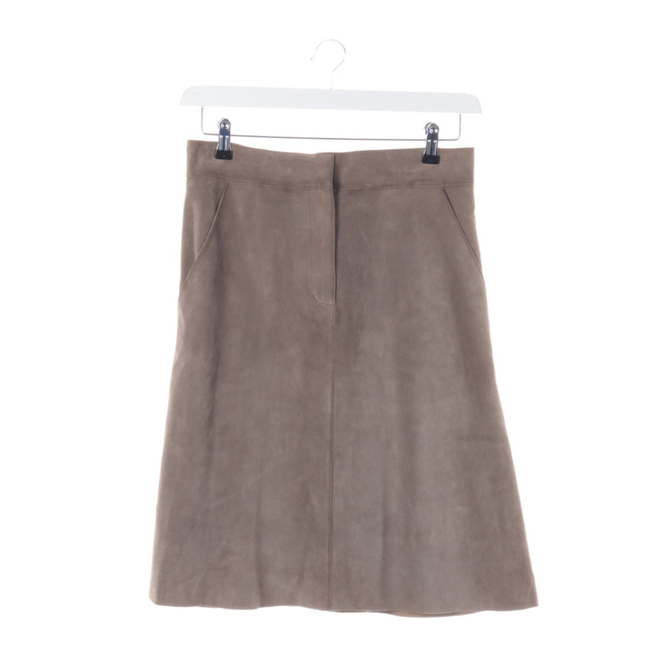 Chloé Skirt Leather in White