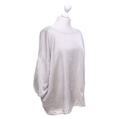 0039 Italy Blouse chemise en gris-beige