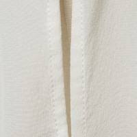 Iris & Ink Camicia di seta in crema