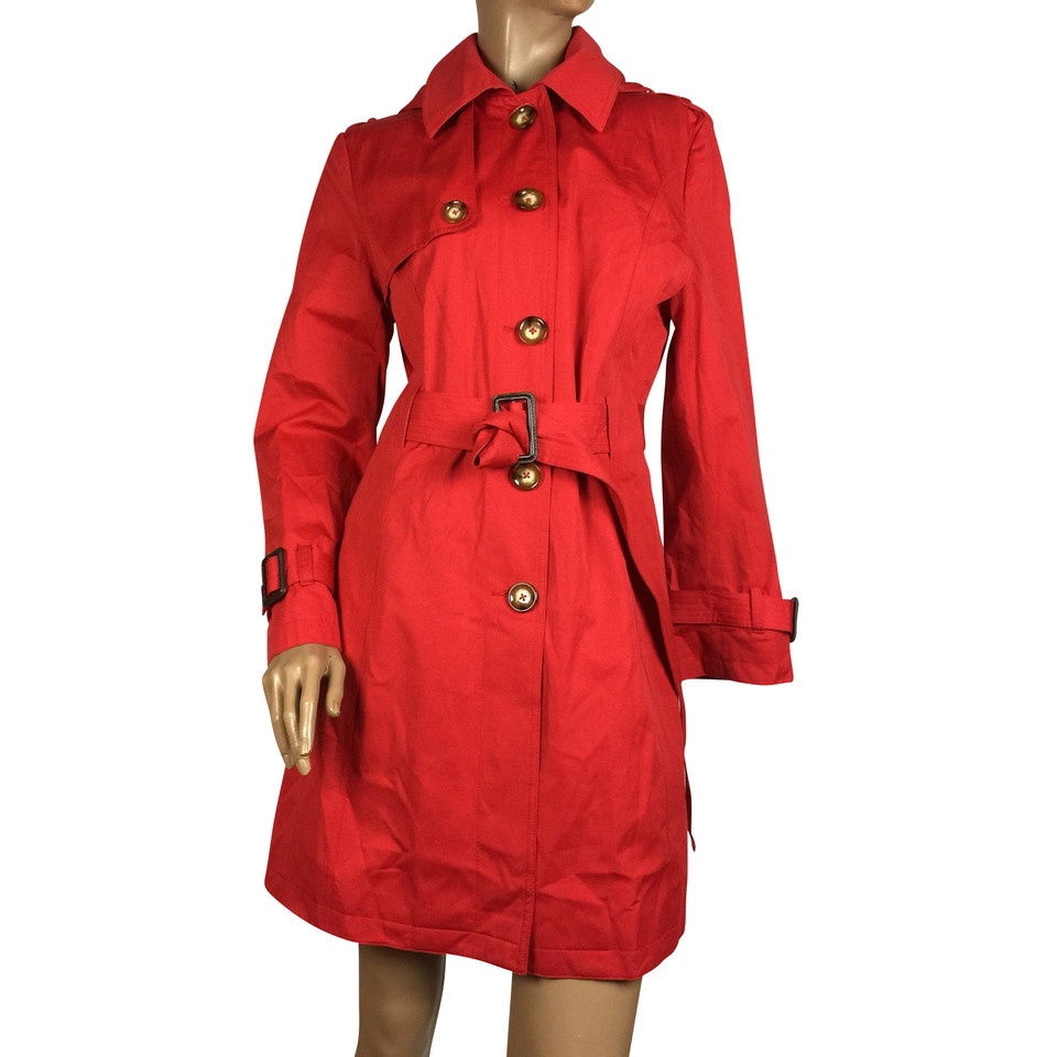 Michael Kors Red Trenchcoat