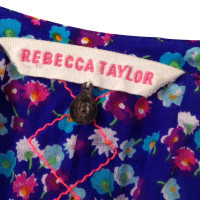 Rebecca Taylor Floral silk blouse