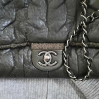 Chanel Flap Bag en Cuir en Olive