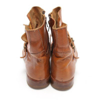 Moma Bottines en Cuir en Marron