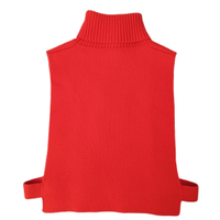 Chanel Gilet in Cashmere in Rosso