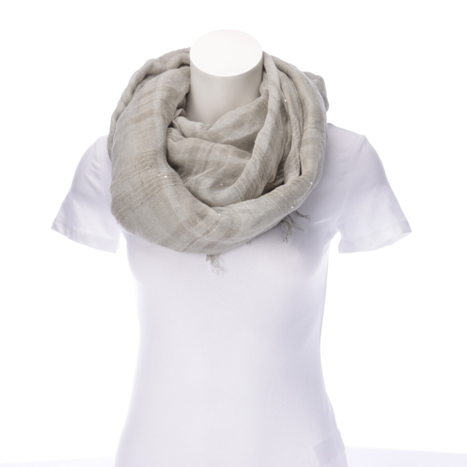 Faliero Sarti Scarf/Shawl in White