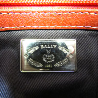 Bally Handbag Leather in Orange