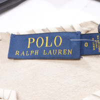 Polo Ralph Lauren Jacke/Mantel aus Leder in Weiß