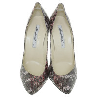 Brian Atwood Pumps snake leather