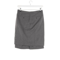 Neil Barrett Skirt Wool in Grey