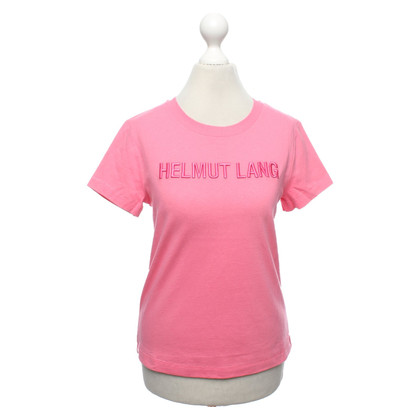 Helmut Lang Top Cotton in Pink