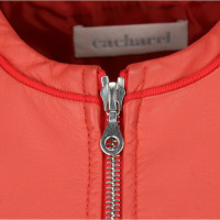 Cacharel Jacket/Coat Leather in Red