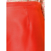 Jean Louis Scherrer Skirt Silk in Red