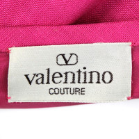 Valentino Garavani Kleid aus Leinen in Fuchsia