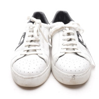 Aigner Sneakers aus Leder in Weiß