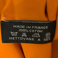 Hermès Reisetasche aus Baumwolle in Braun