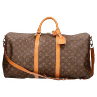 Louis Vuitton Keepall 55 in Marrone