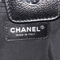 Chanel Cerf Leer in Zwart