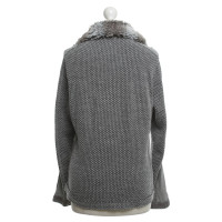 Airfield Strickjacke in Grau