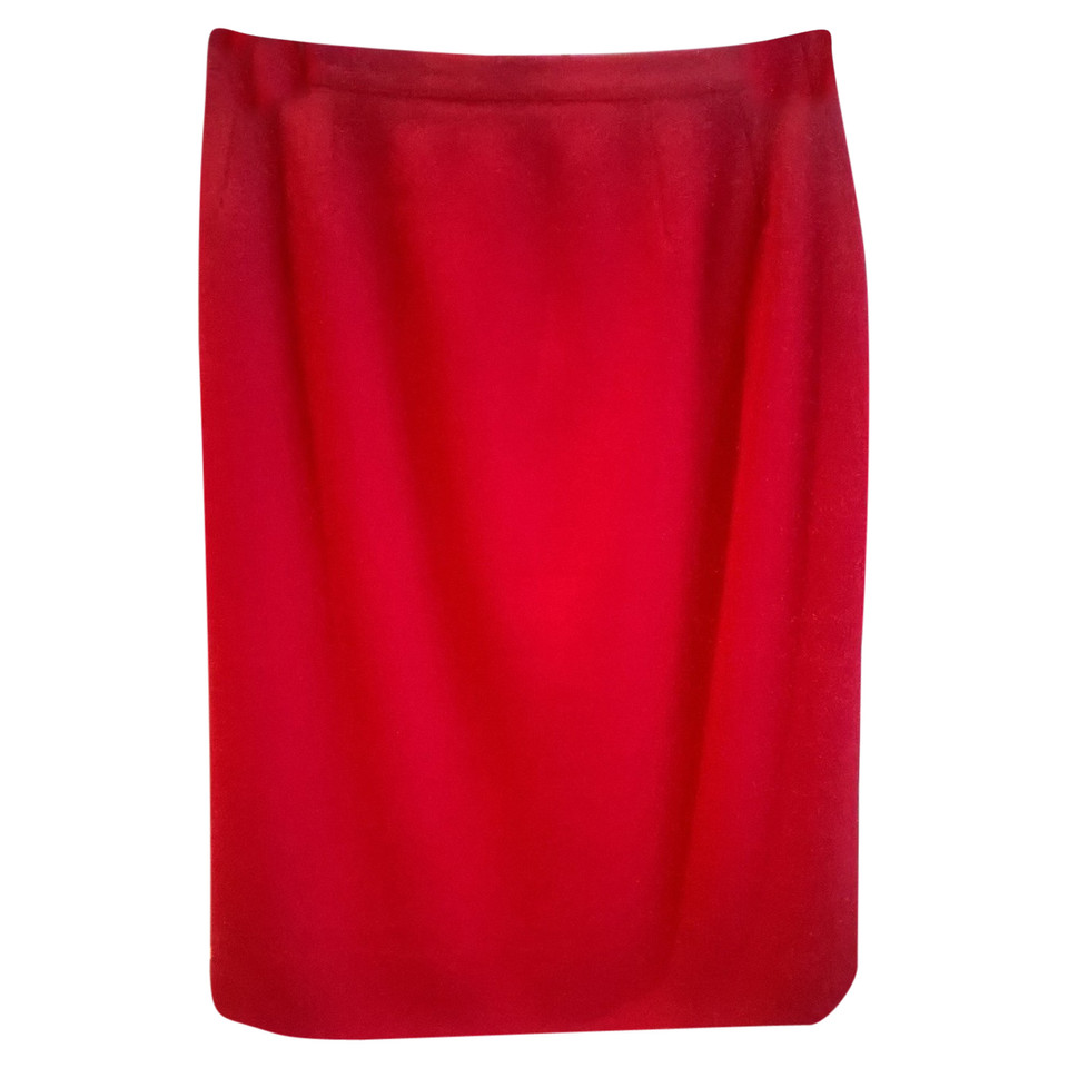 Karl Lagerfeld Skirt Wool in Red